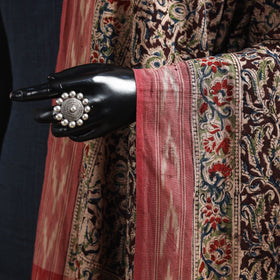 Multicolor - natural dyed kalamkari cotton dupatta