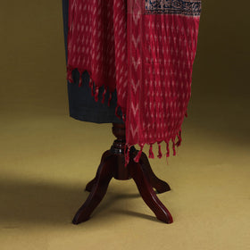 Multicolor - natural dyed kalamkari cotton dupatta