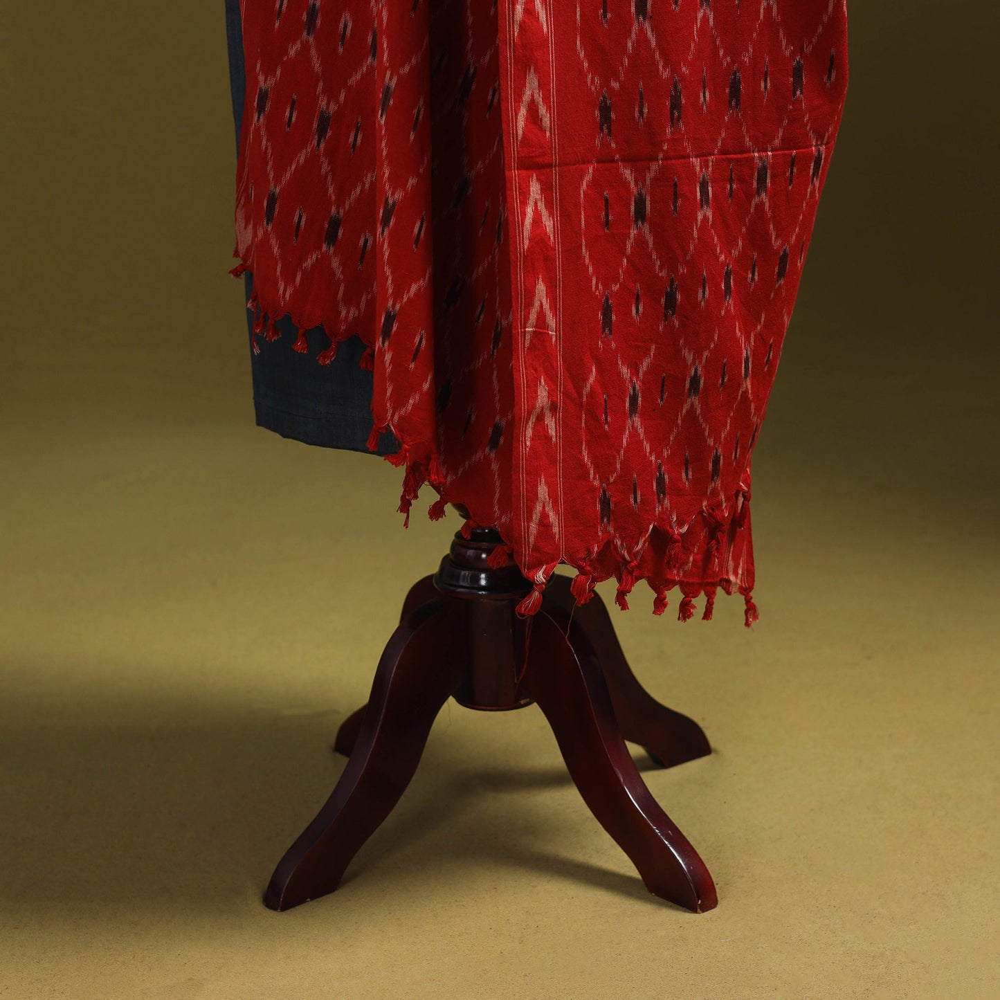 Multicolor - natural dyed kalamkari cotton dupatta