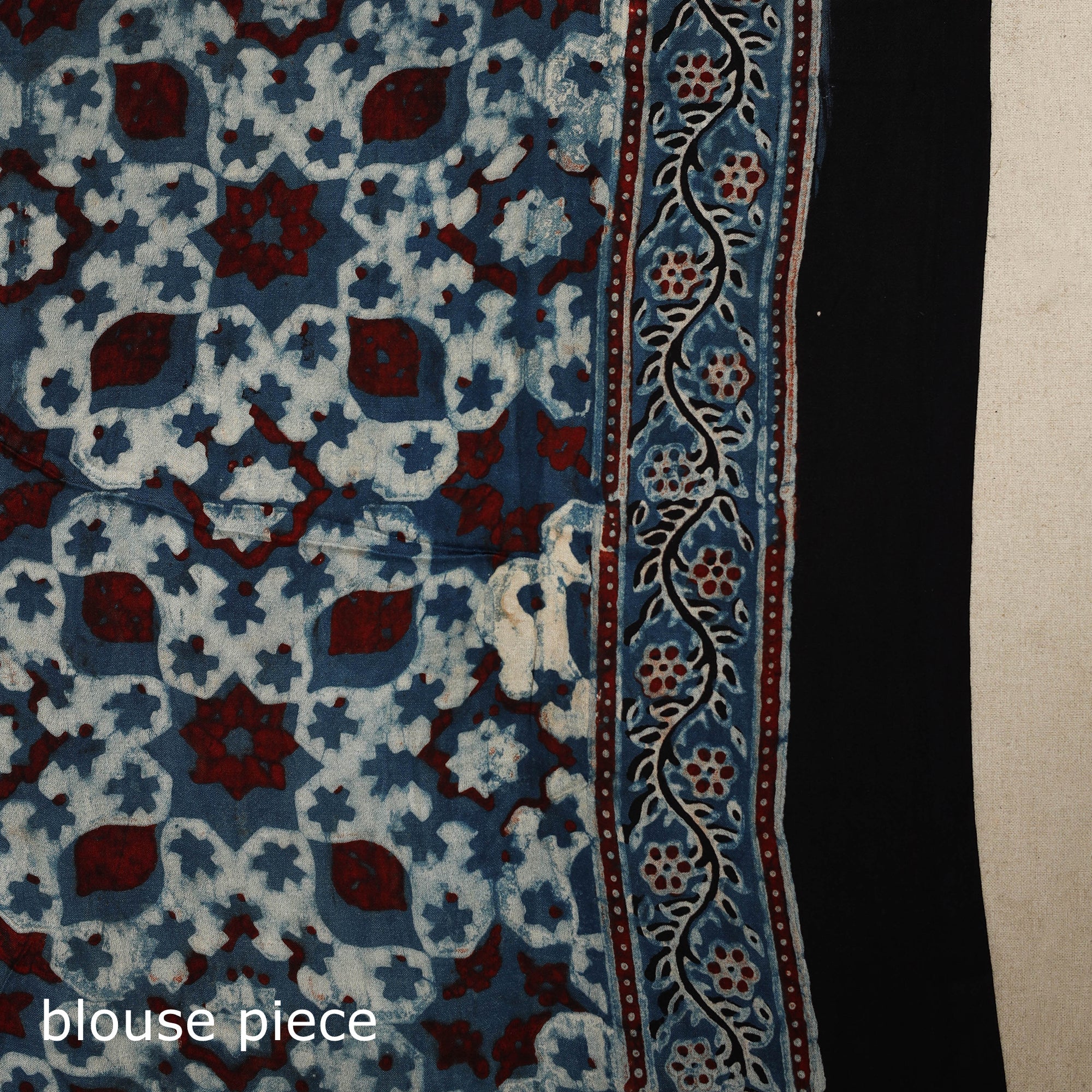 Multicolor - natural dyed modal silk saree 13 - handcrafted