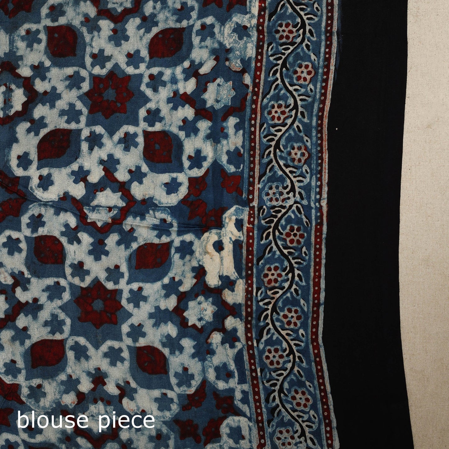 Multicolor - natural dyed modal silk saree 13 - handcrafted