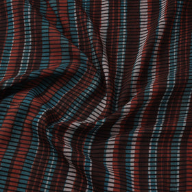Natural dyed pure mul cotton hand block print jahota fabric
