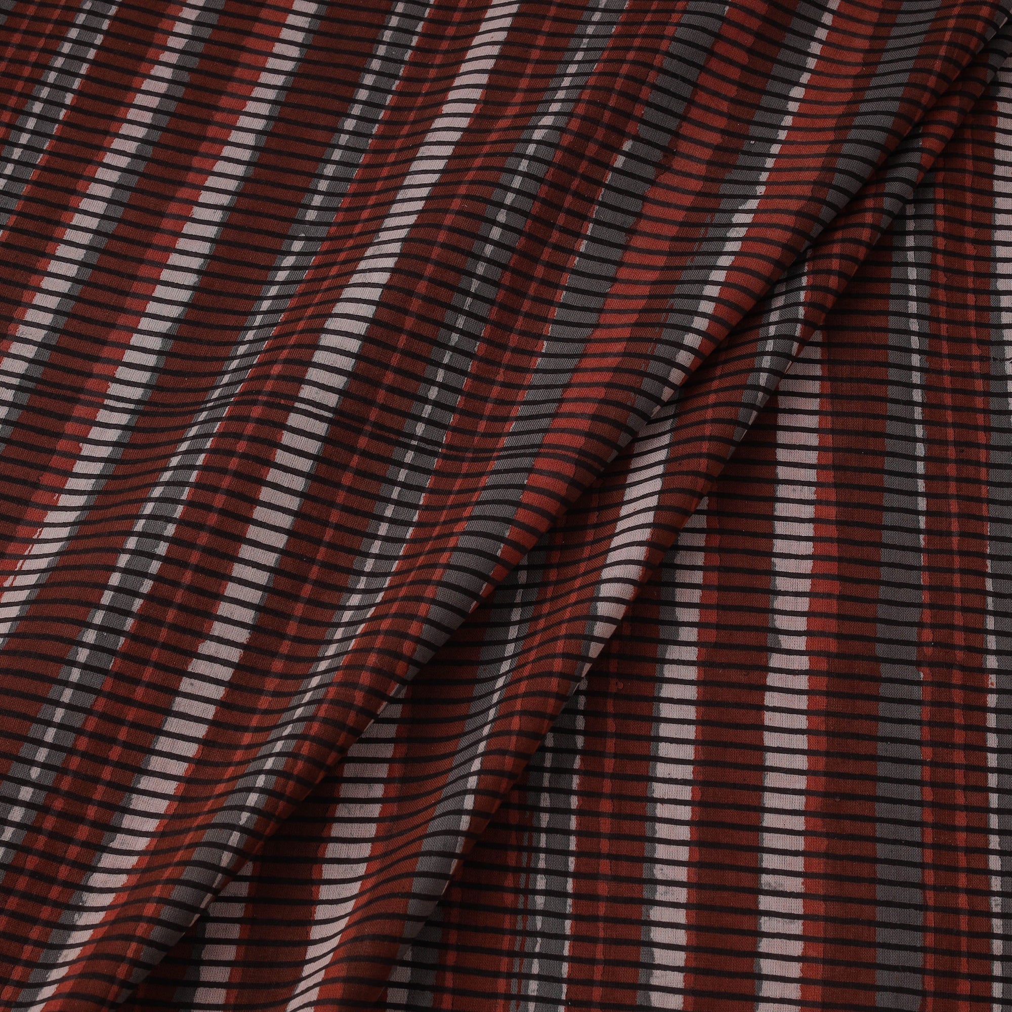 Natural dyed pure mul cotton hand block print jahota fabric
