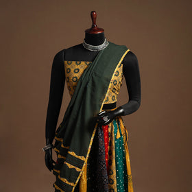 Multicolor - navratri garba cotton chaniya choli set 02