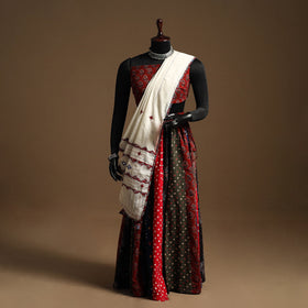 Multicolor - navratri garba cotton chaniya choli set 14