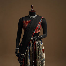 Multicolor - navratri garba cotton chaniya choli set 15