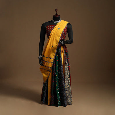 Multicolor - navratri garba cotton chaniya choli set 17