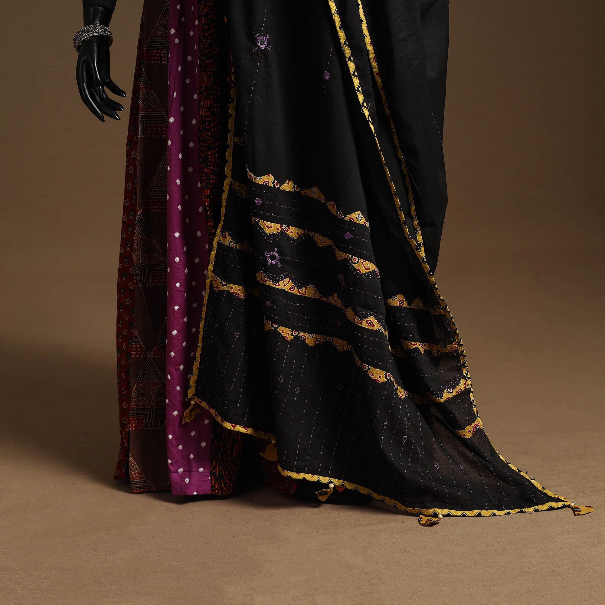 Multicolor - navratri garba cotton chaniya choli set 18