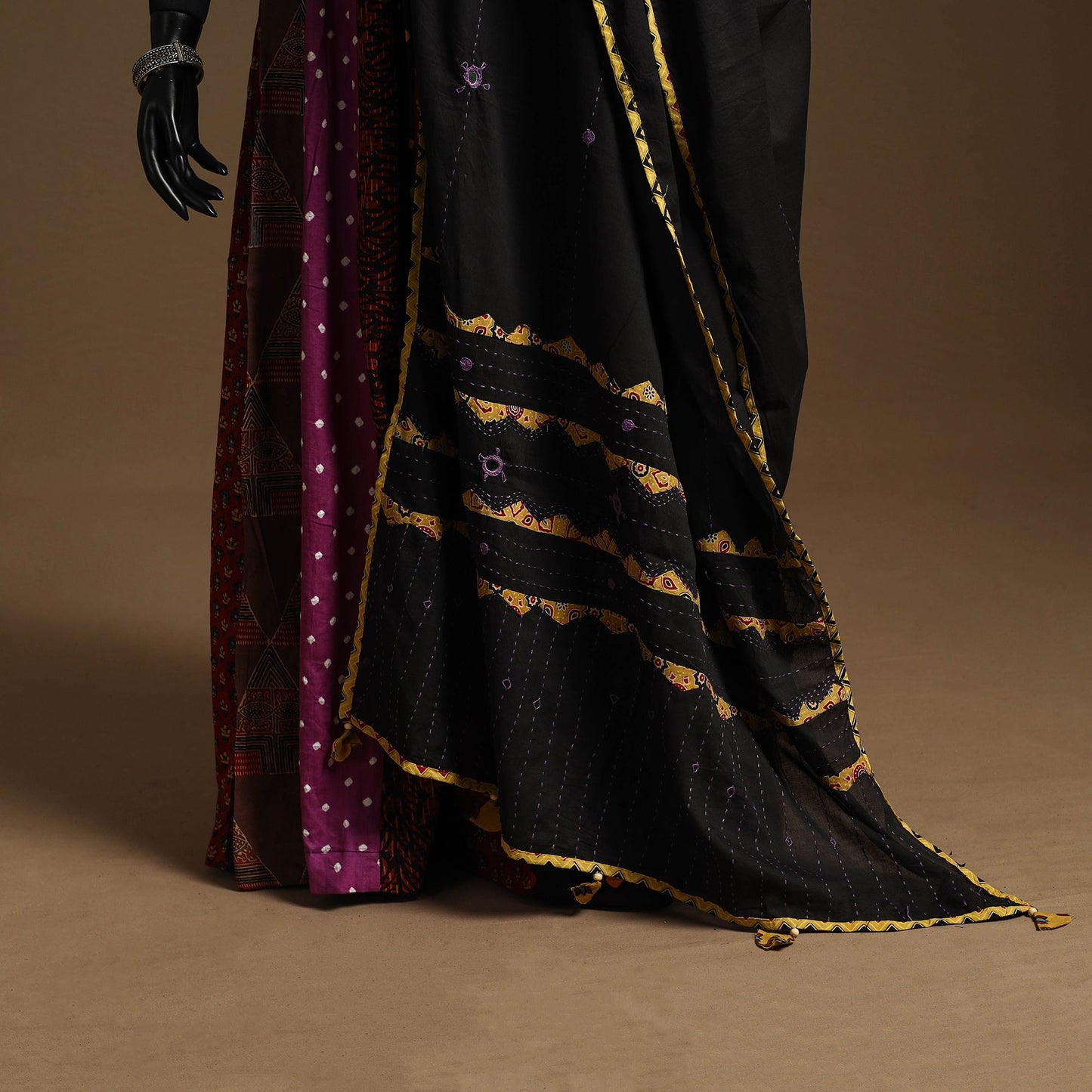 Multicolor - navratri garba cotton chaniya choli set 18