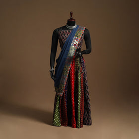 Multicolor - navratri garba cotton chaniya choli set 21