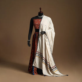 Multicolor - navratri garba cotton chaniya choli set 22