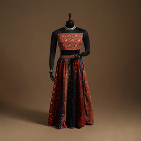 Multicolor - navratri garba cotton chaniya choli set 22