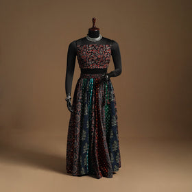 Multicolor - navratri garba cotton chaniya choli set 24