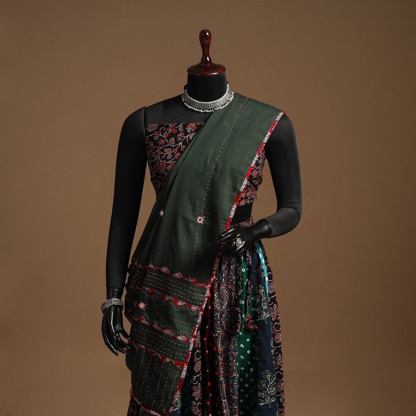 Multicolor - navratri garba cotton chaniya choli set 24