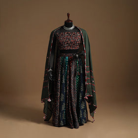 Multicolor - navratri garba cotton chaniya choli set 24