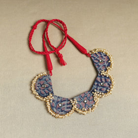 Buy Fabart Pearl & Stone Work Necklace Set