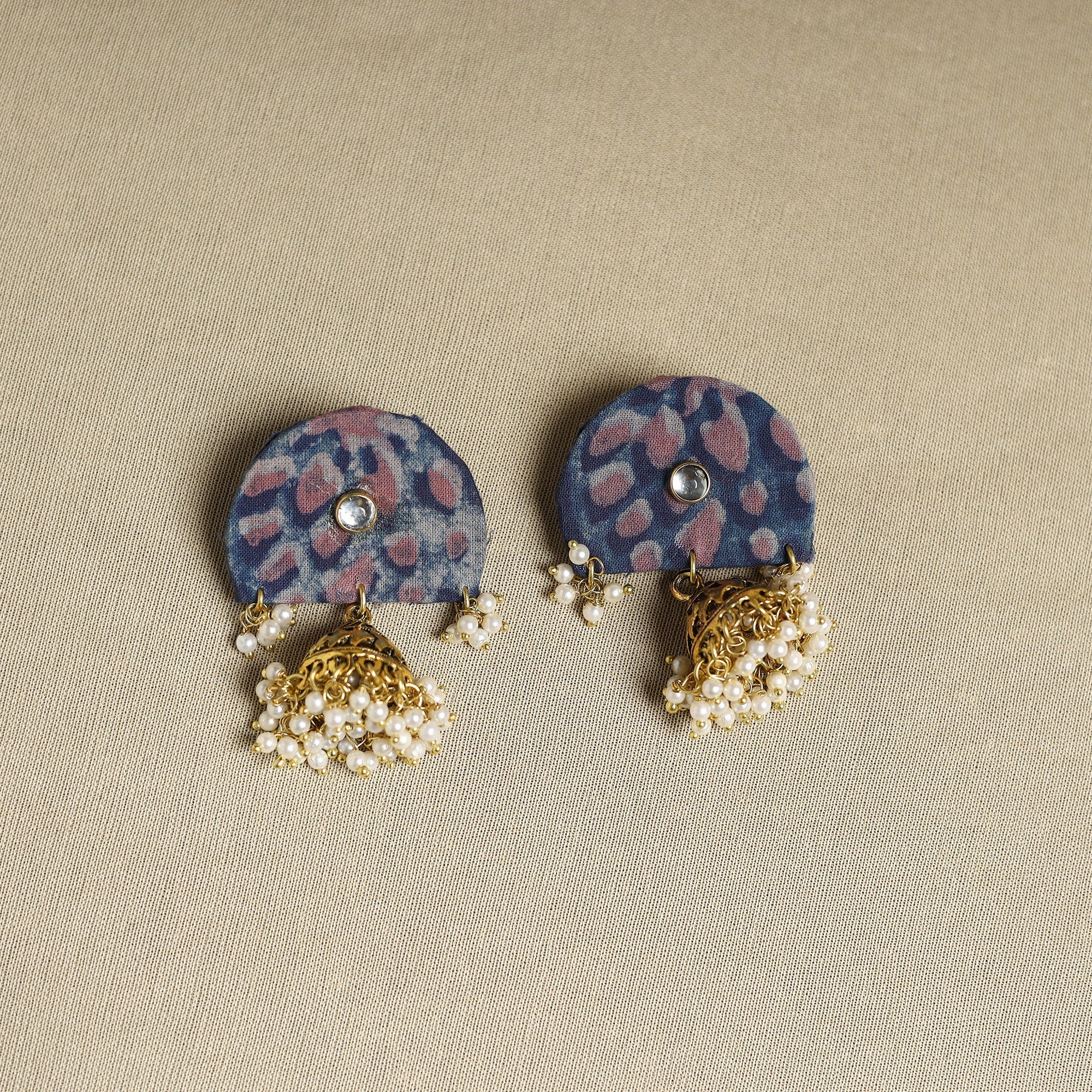 Buy Fabart Pearl & Stone Work Necklace Set