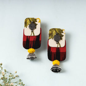  Handcrafted Fabart Earrings by Asalkaar 