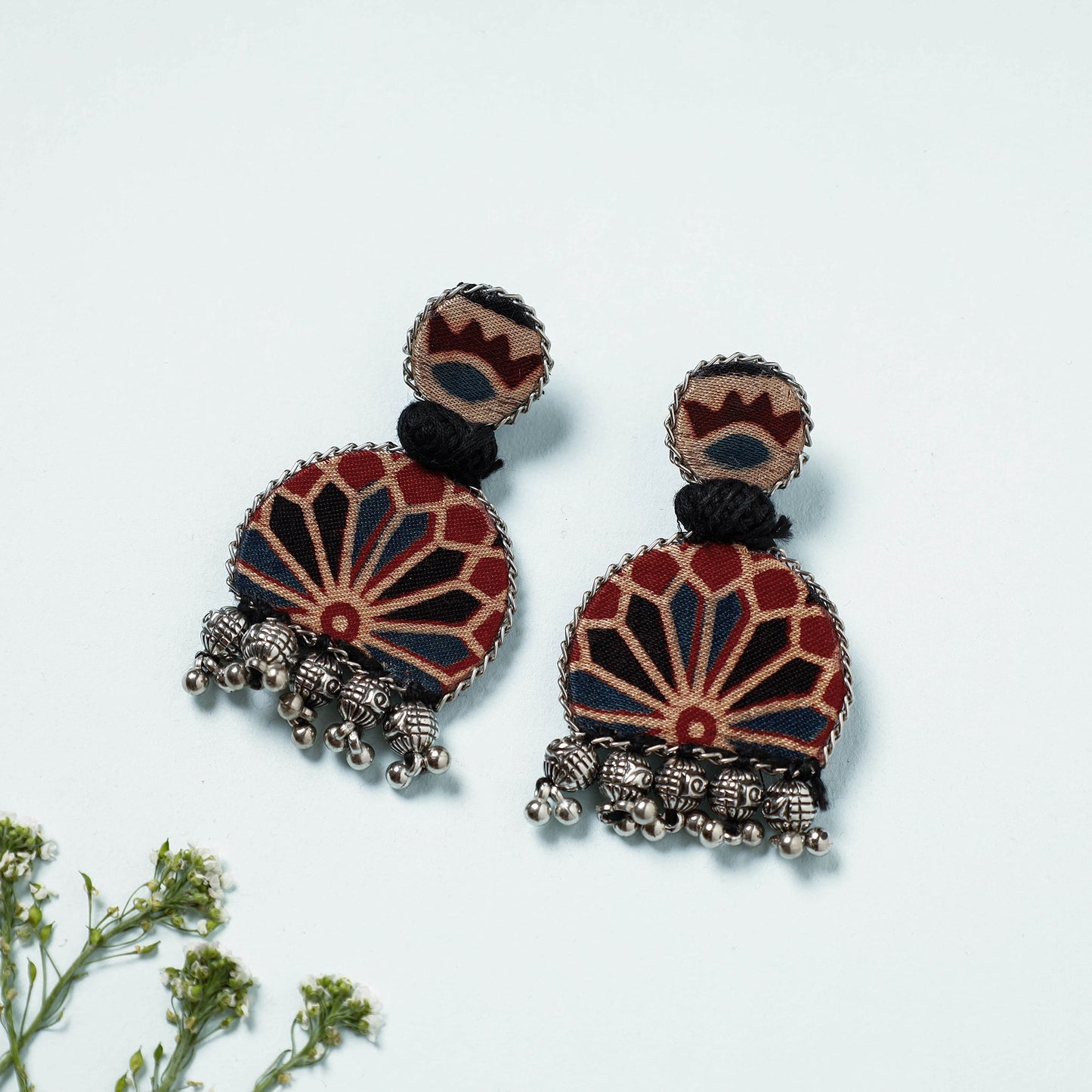  Handcrafted Fabart Earrings by Sufiyan Khatri 