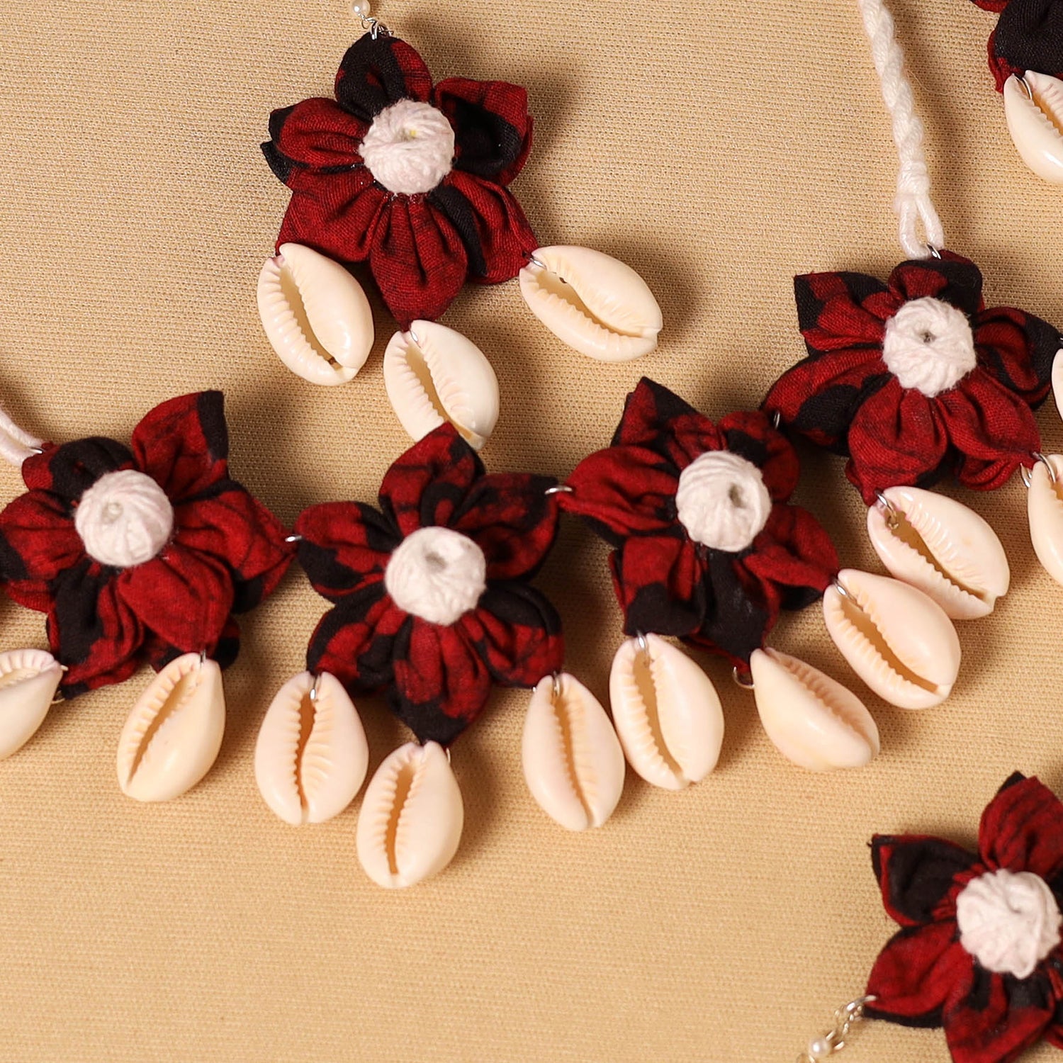 Multicolor - navratri special! Handmade fabart floral