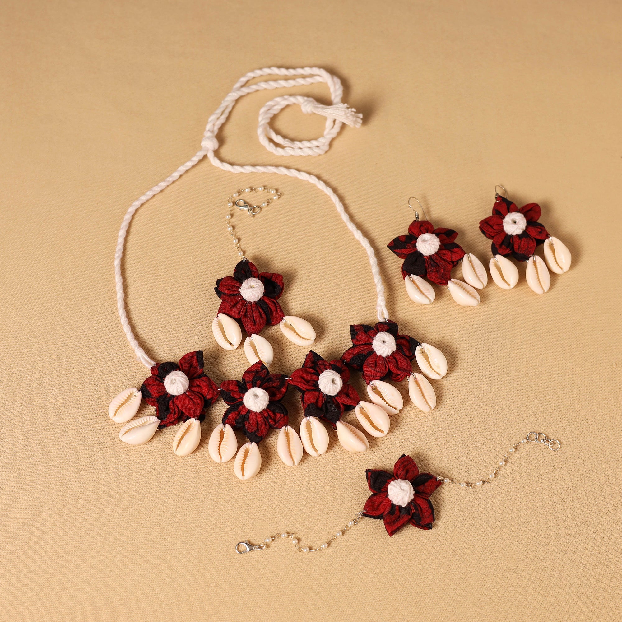 Multicolor - navratri special! Handmade fabart floral