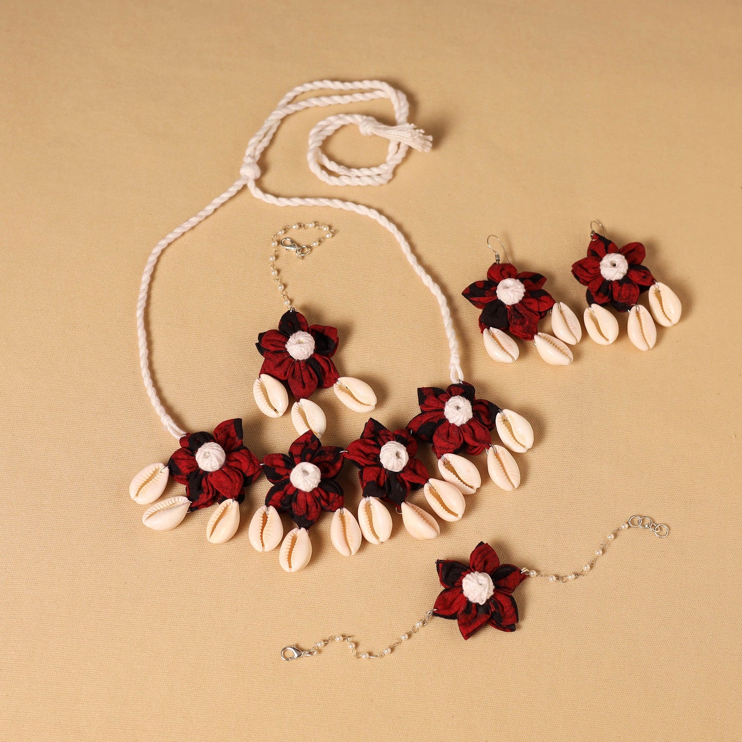 Multicolor - navratri special! Handmade fabart floral