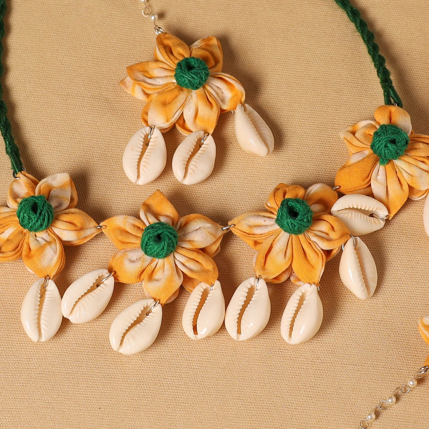 Multicolor - navratri special! Handmade fabart floral