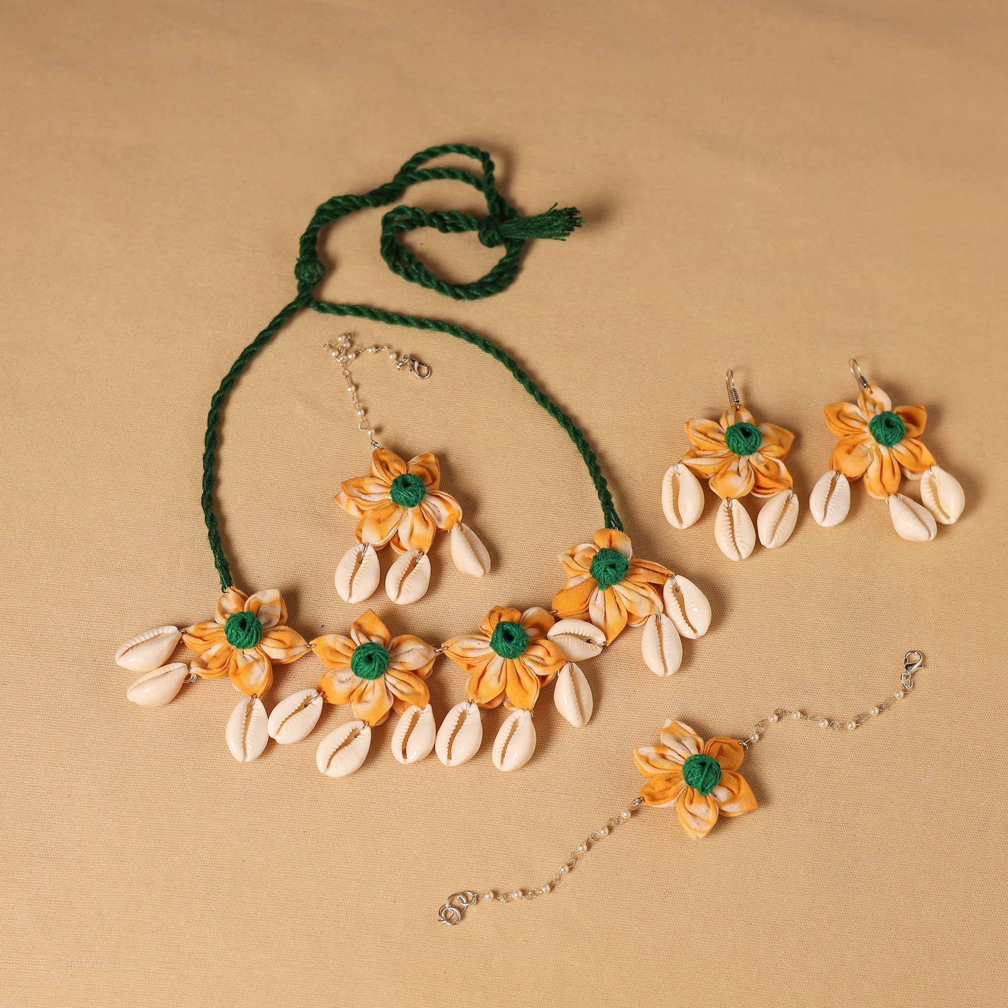 Multicolor - navratri special! Handmade fabart floral