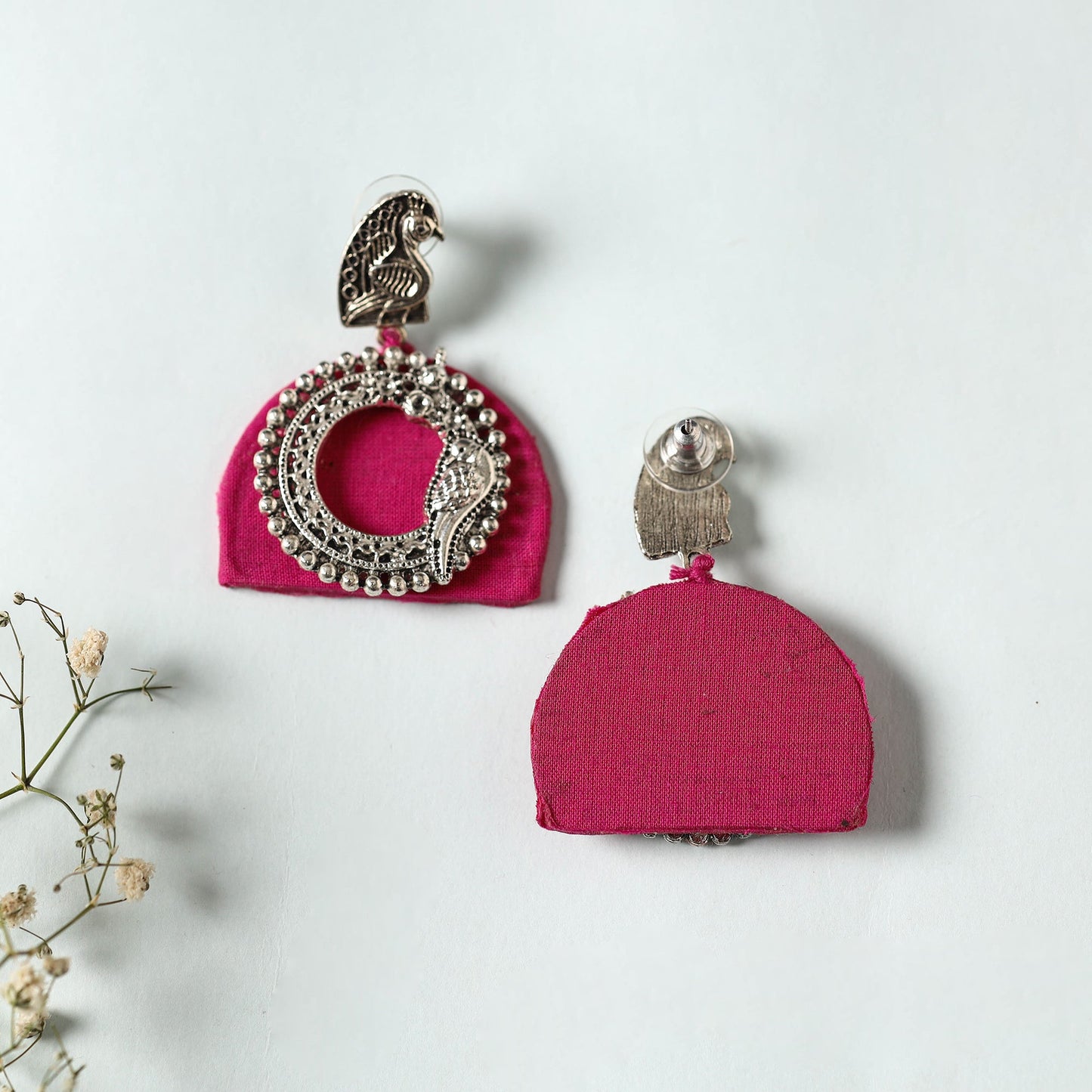 Multicolor - nidhi handcrafted gs fabart earrings 45