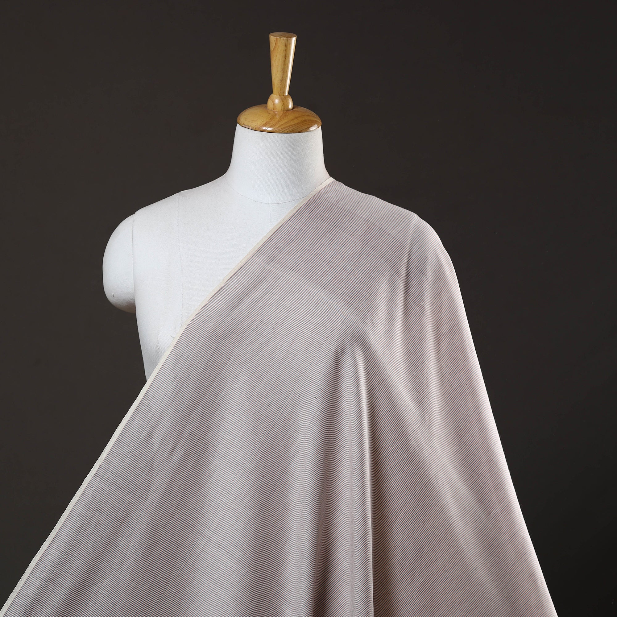  Multicolor Organic Cotton Indigo Madder Handloom Fabric