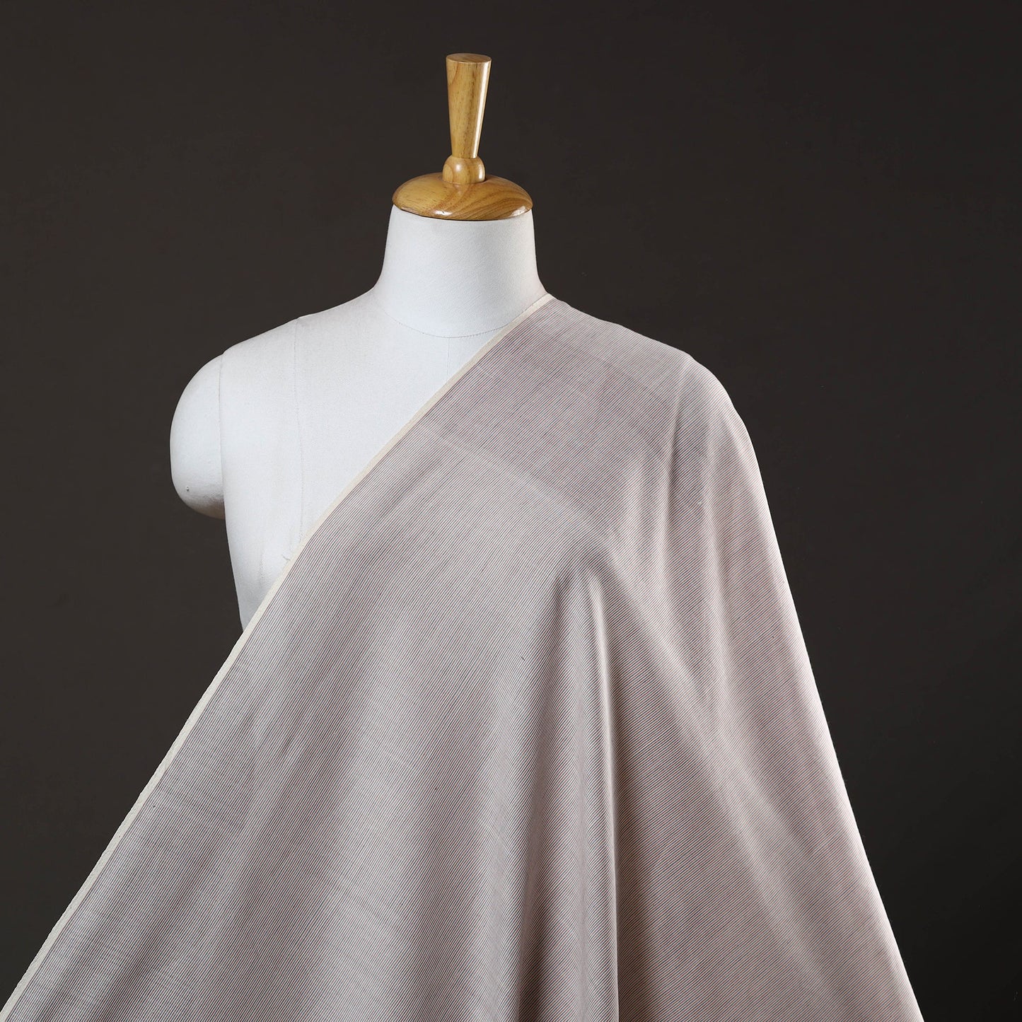  Multicolor Organic Cotton Indigo Madder Handloom Fabric