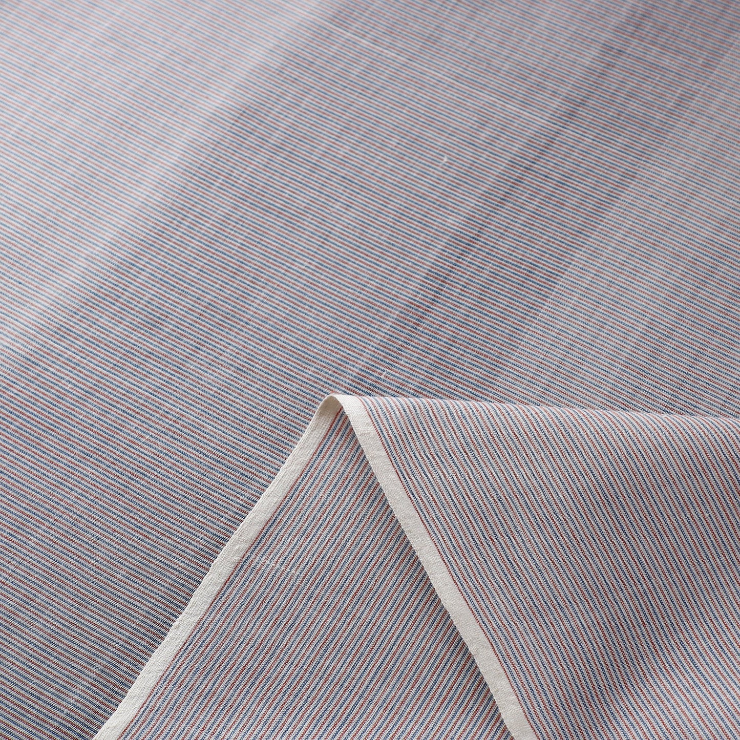  Multicolor Organic Cotton Indigo Madder Handloom Fabric