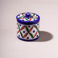  Original Blue Pottery Ceramic Barni/Storage Jar with Lid Online in India  