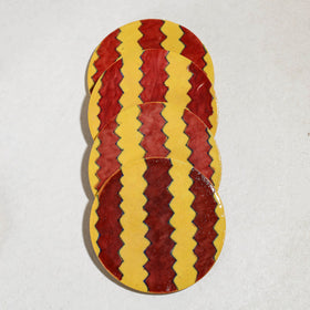  Original Blue Pottery Ceramic Coasters (Set of 6) 18 