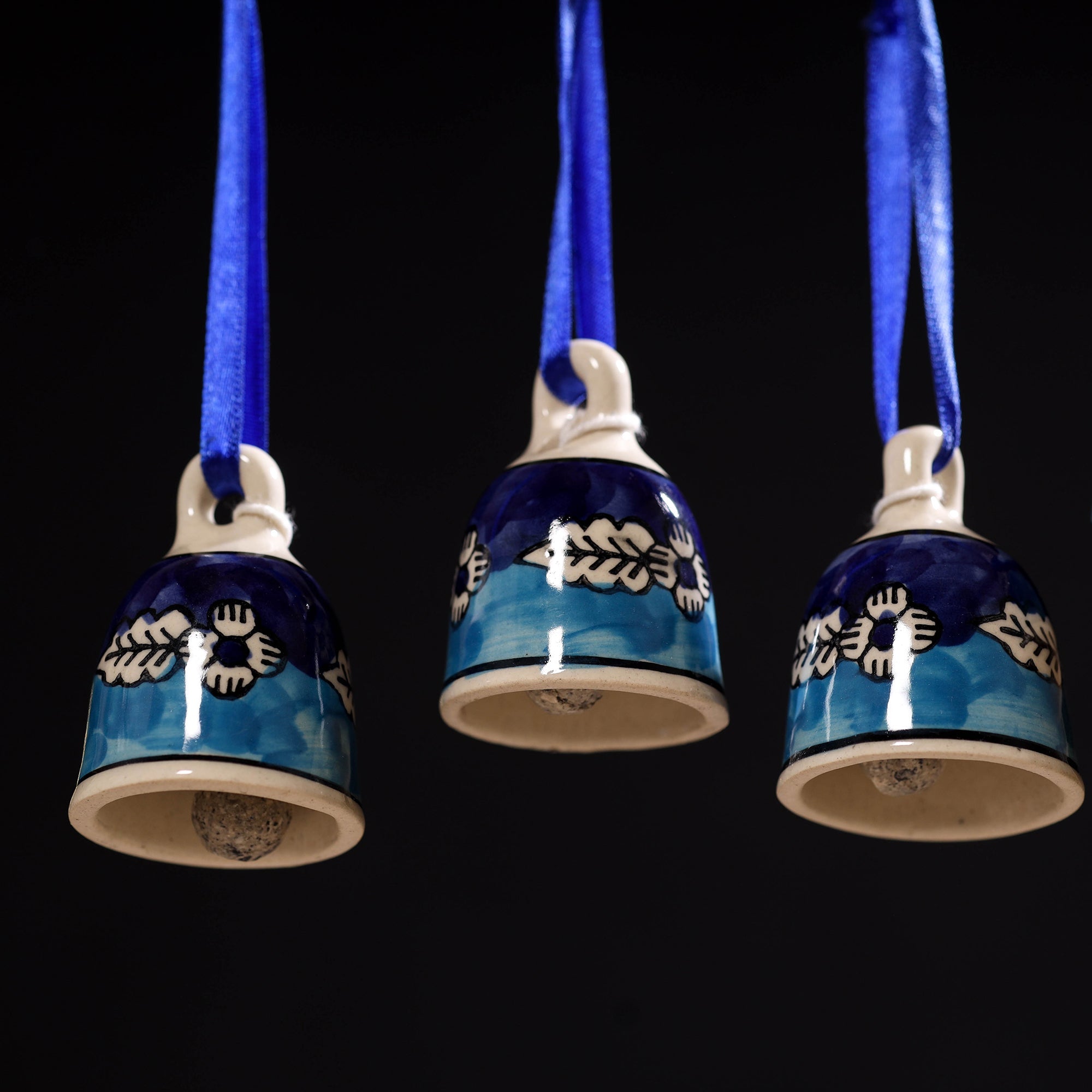 Multicolor - original blue pottery ceramic decorative