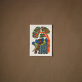 Multicolor - original folk art gond painting by choti tekam