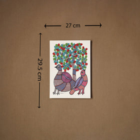 Multicolor - original folk art gond painting by choti tekam