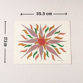  Original Gond Folk Art Painting by Gariba Singh Tekam 