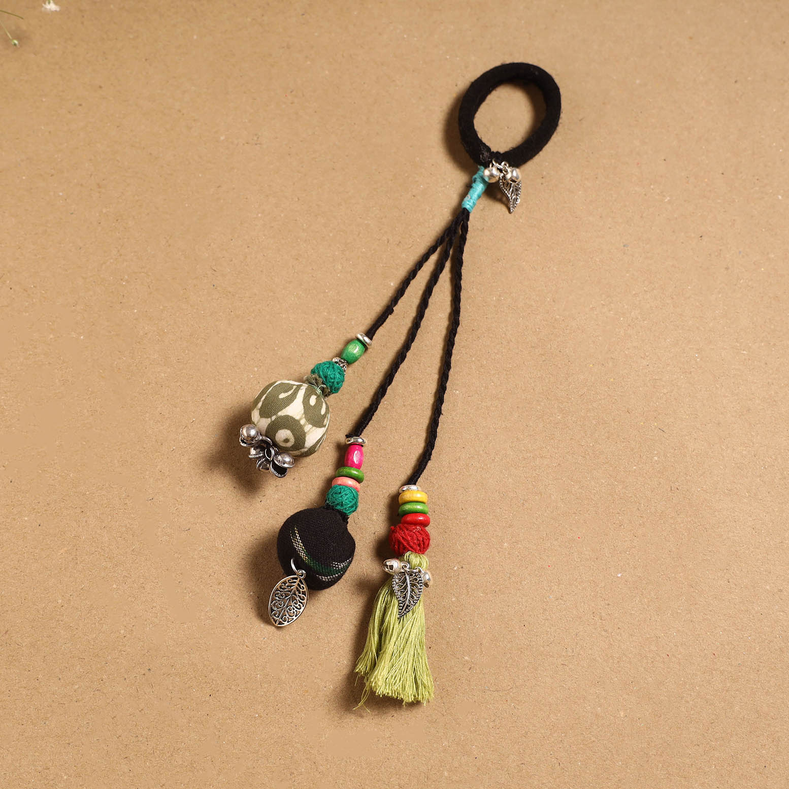 Multicolor - parandi-style hair rubber band 02 - handcrafted