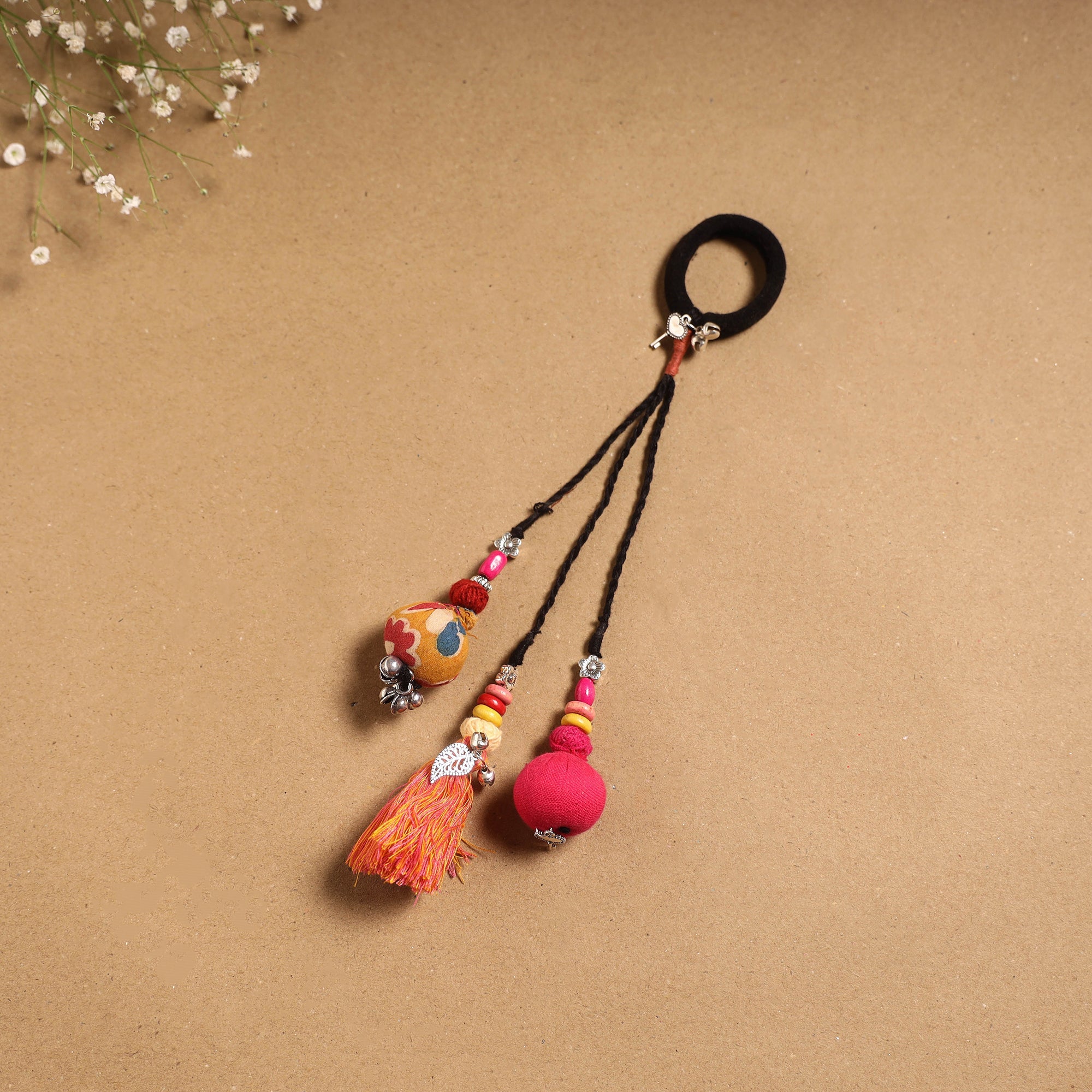 Multicolor - parandi-style hair rubber band 05 - handcrafted