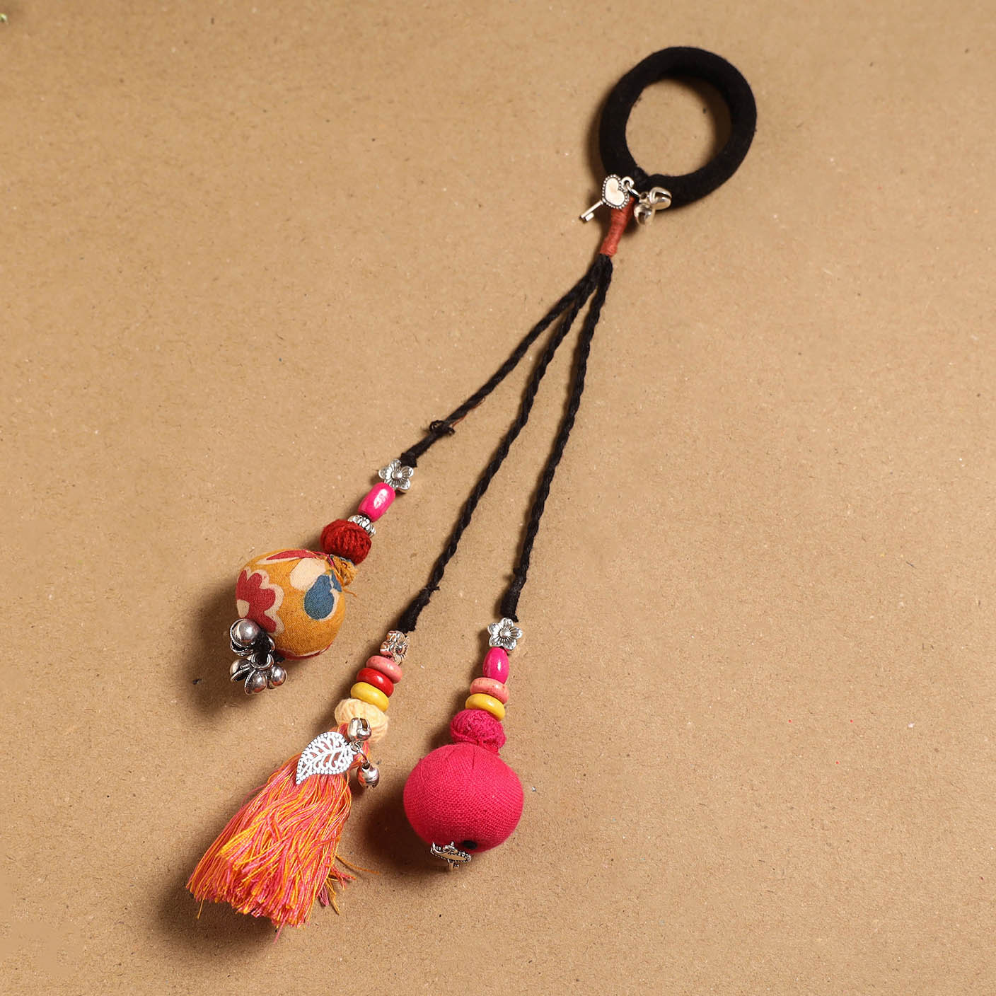 Multicolor - parandi-style hair rubber band 05 - handcrafted