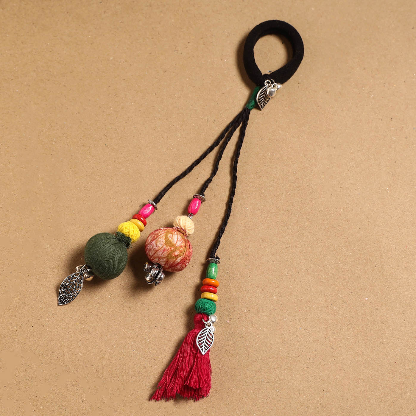 Multicolor - parandi-style hair rubber band 07 - handcrafted