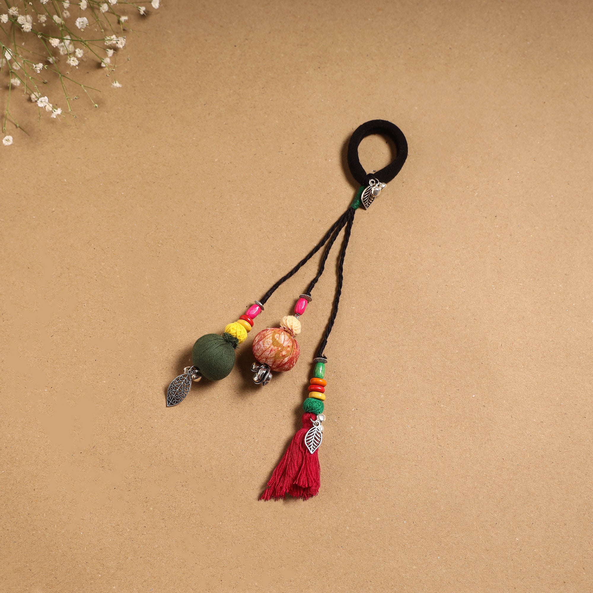 Multicolor - parandi-style hair rubber band 07 - handcrafted