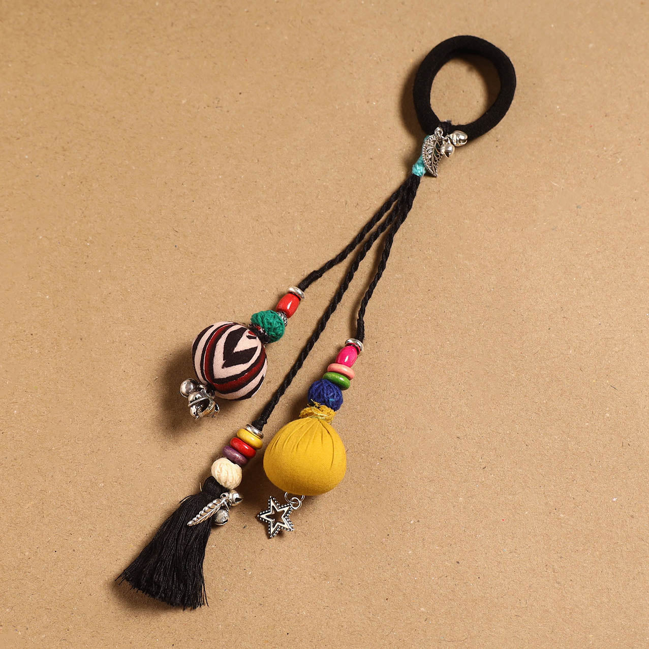 Multicolor - parandi-style hair rubber band 09 - handcrafted