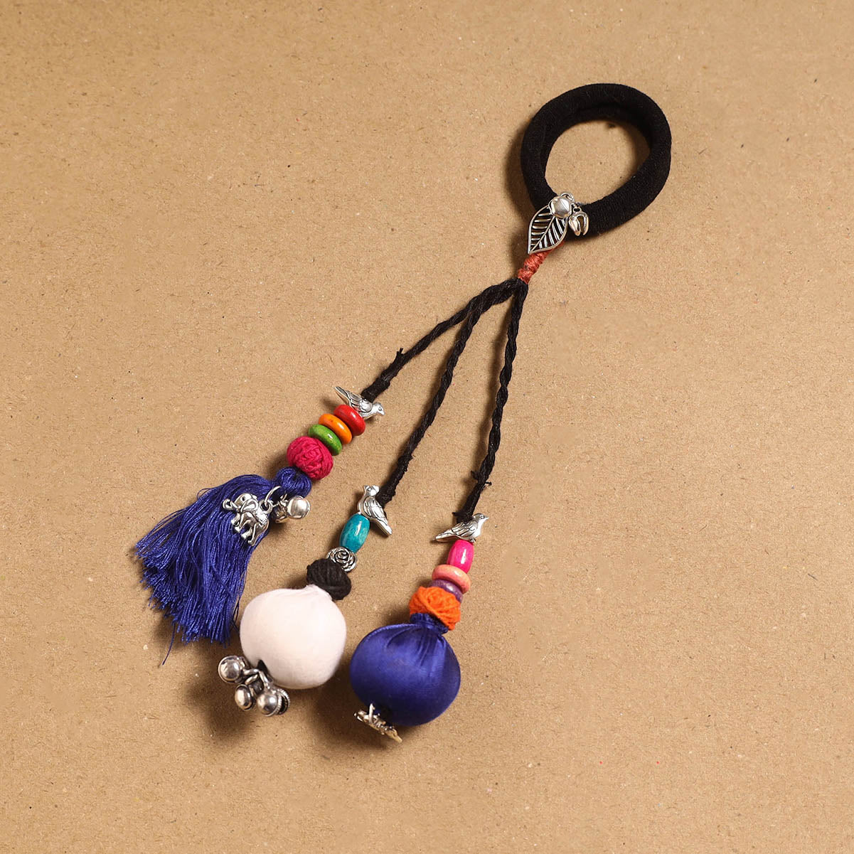 Multicolor - parandi-style hair rubber band 10 - handcrafted