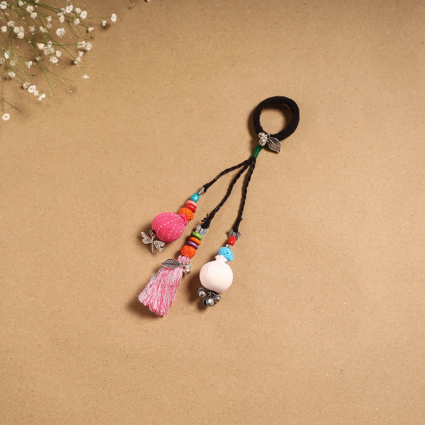 Multicolor - parandi-style hair rubber band 16 - handcrafted