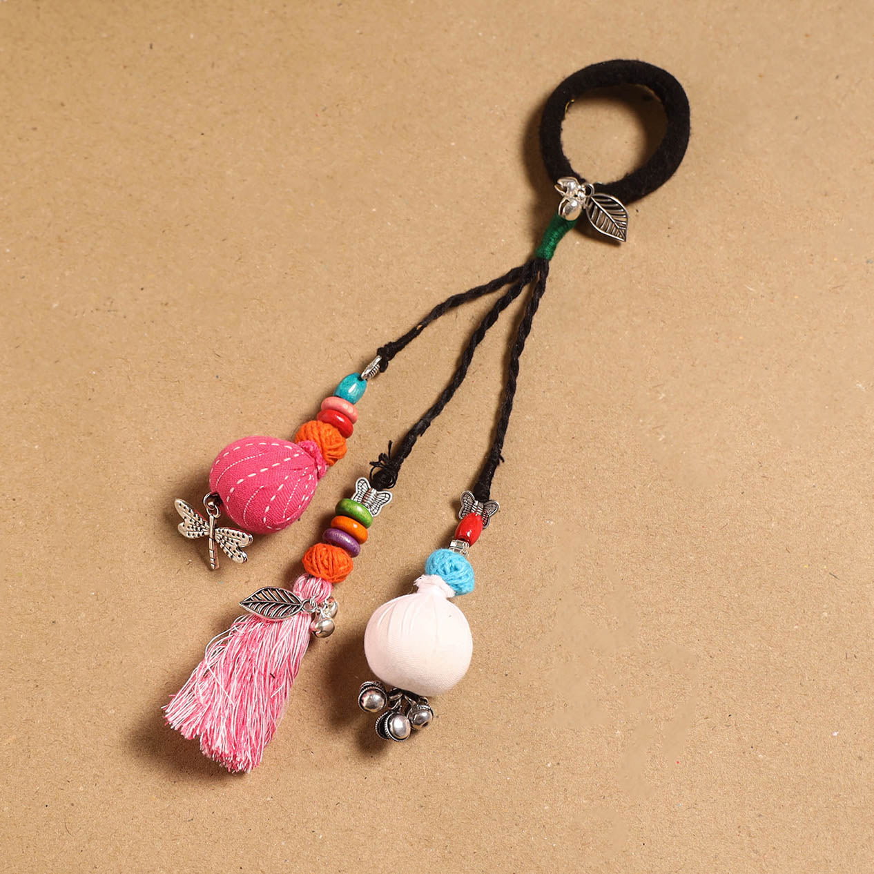 Multicolor - parandi-style hair rubber band 16 - handcrafted