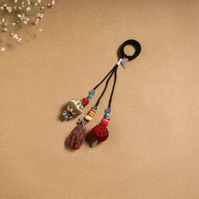 Multicolor - parandi-style hair rubber band 20 - handcrafted