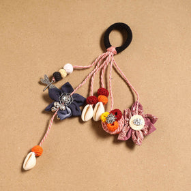 Multicolor - parandi-style hair rubber band 25 - handcrafted