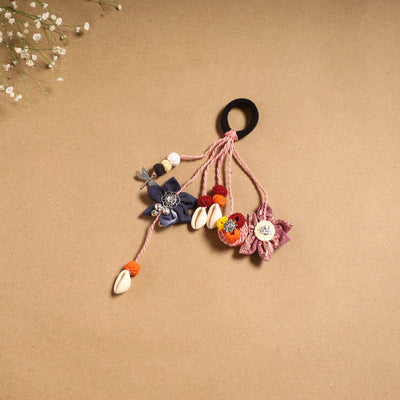 Multicolor - parandi-style hair rubber band 25 - handcrafted